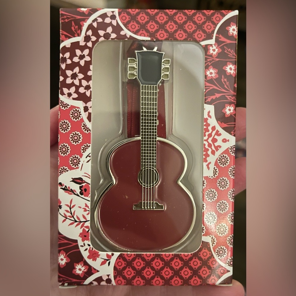 Taylor Swift red guitar ornament